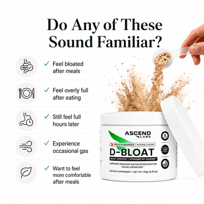 D-Bloat Digestive Support Powder (Peach Mango) - Thryve Naturals
