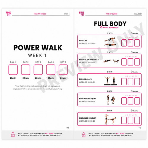 6 Week Fat Loss Transformation Guide